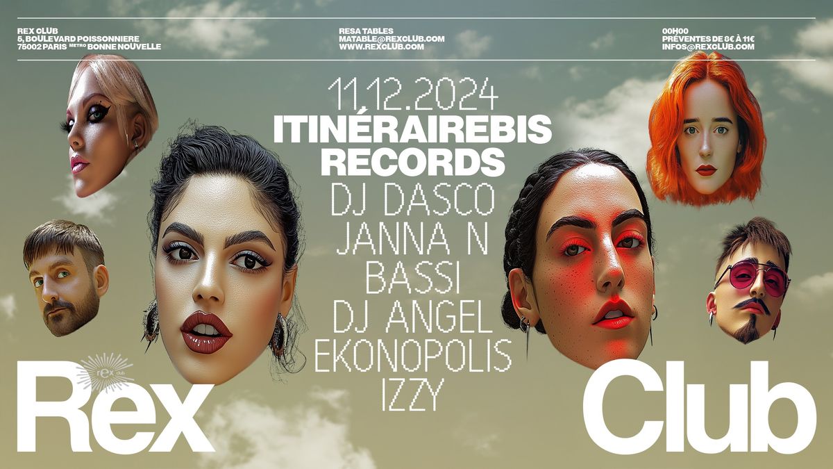 Itin\u00e9raireBis Records \u201cBerlin to Paris\u201d  Dj Dasco, Janna N, Bassi, Dj Angel, Ekonopolis, Izzy