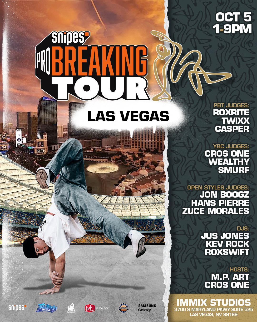 Pro Breaking Tour \/ YBC - Las Vegas | Breaking 3v3 | Open Styles 