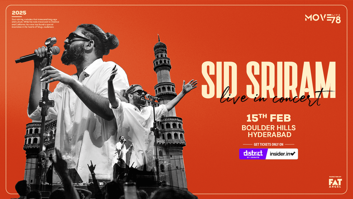 Sid Sriram Live in Concert