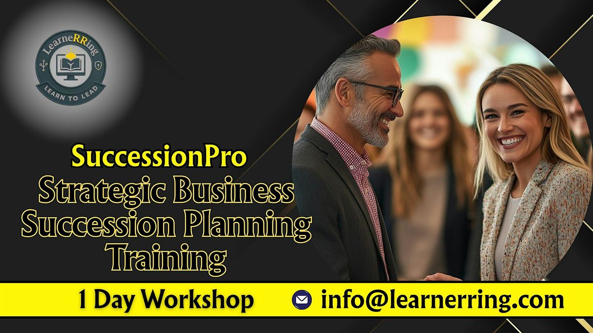 Business Succession Planning 1-Day Workshop | Chesapeake, VA