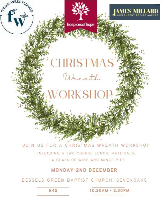 SOLD OUT! - Wreath Workshop - Sevenoaks