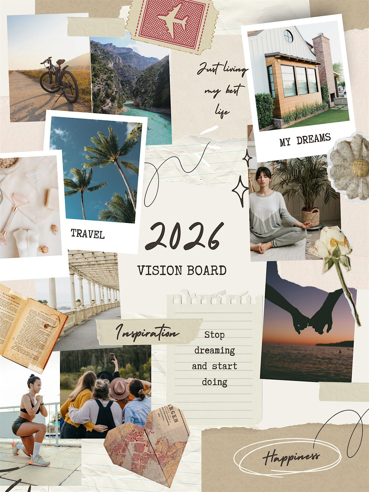 VISION BOARD PARTY - from release to rebirth PT 2