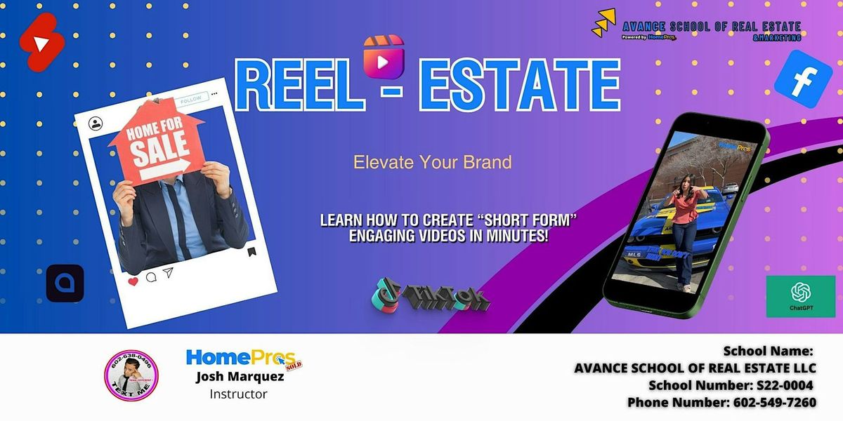 REEL - ESTATE \/  Elevate Your Brand