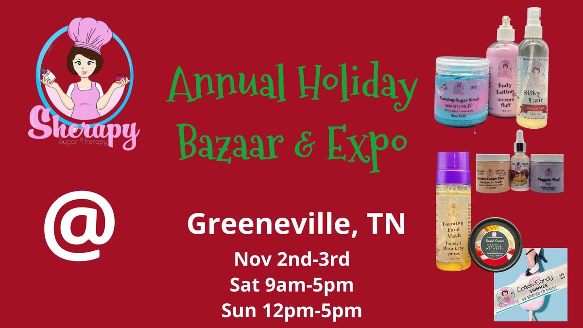 Sherapy Sugar Therapy @ Annual Holiday Bazaar & Expo 