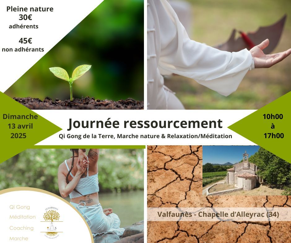 journ\u00e9e ressourcement qi gong de la terre, Marche nature et relaxation