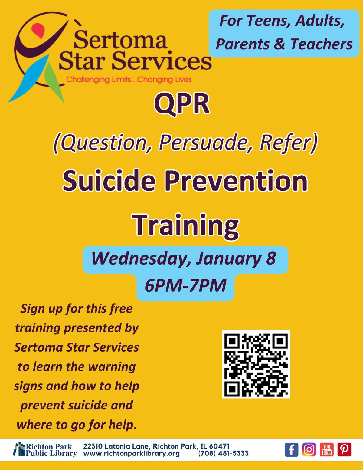 QPR Suicide Prevention Training