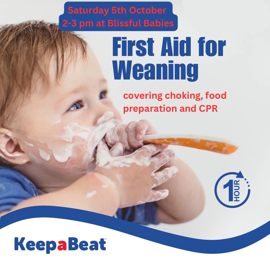 1hr Baby First Aid course ( Chocking, allergies & CPR)