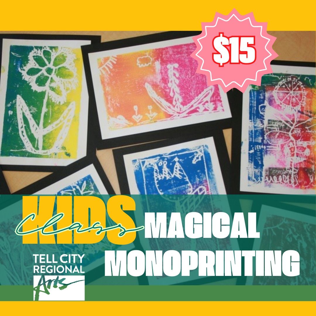 KIDS \u2728 Magical Monoprinting \u2728