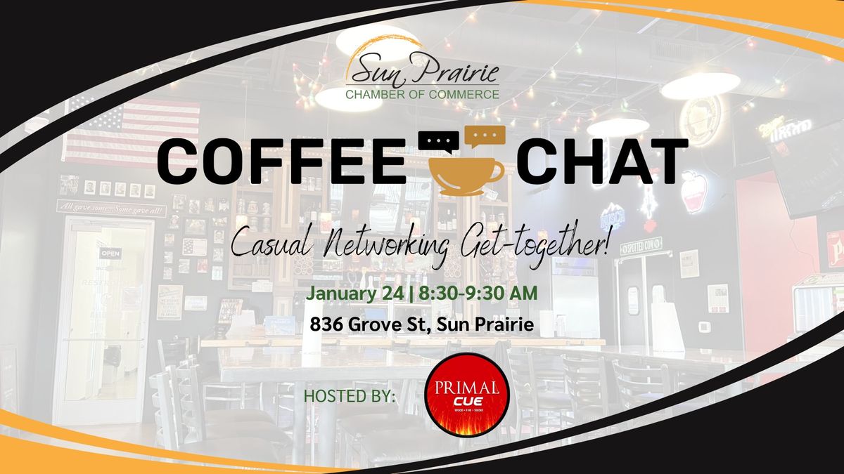 Coffee Chat at Primal'Cue