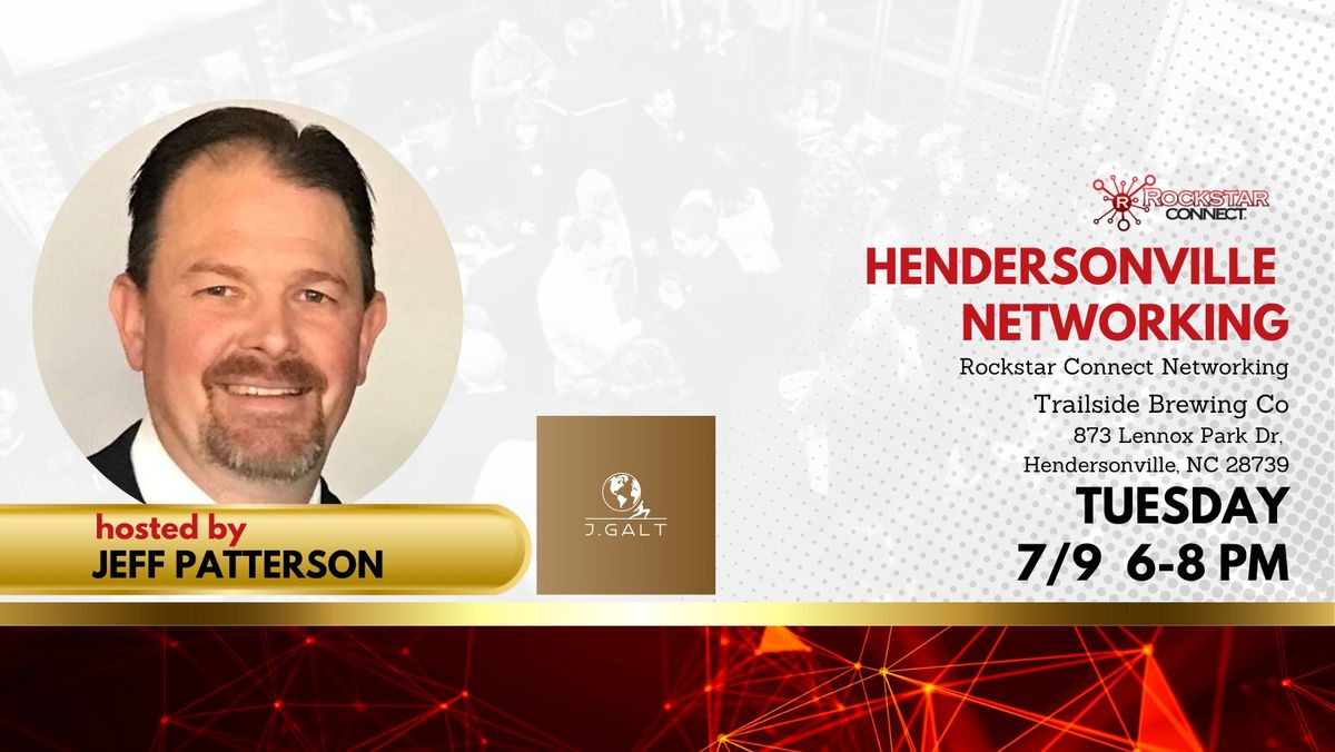 Free Hendersonville Rockstar Connect Networking Event (July)