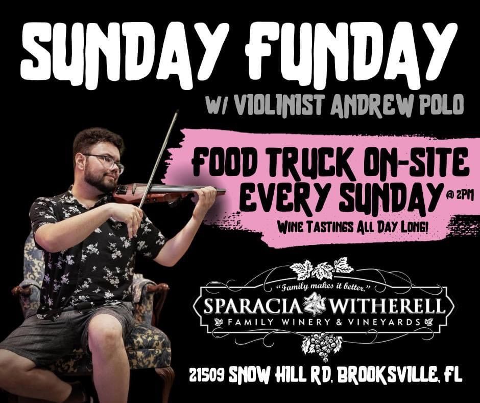 Sunday Funday w\/ Violinist Andrew Polo