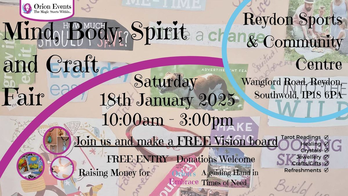 Mind Body Spirit and Craft Fair