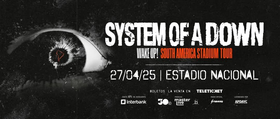 SYSTEM OF A DOWN EN LIMA - PER\u00da