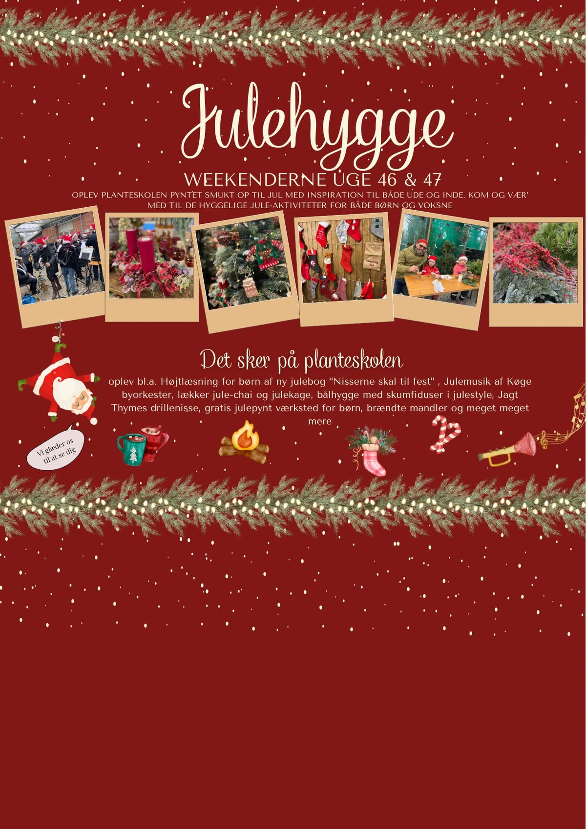 \ud83c\udf84JULEHYGGE hos Thyme i weekenderne uge 46 & 47