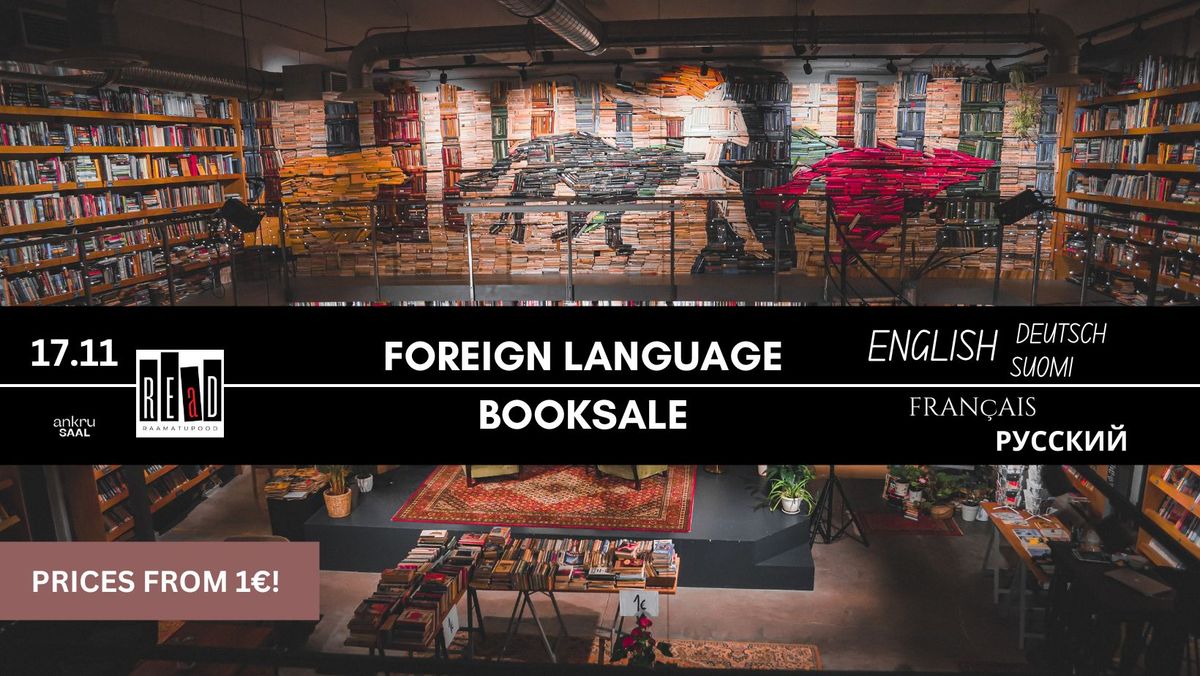 Foreign language BOOKSALE