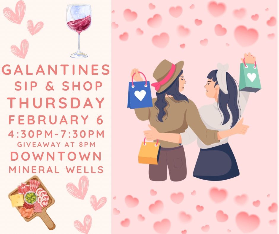 Galentine's Sip & Shop