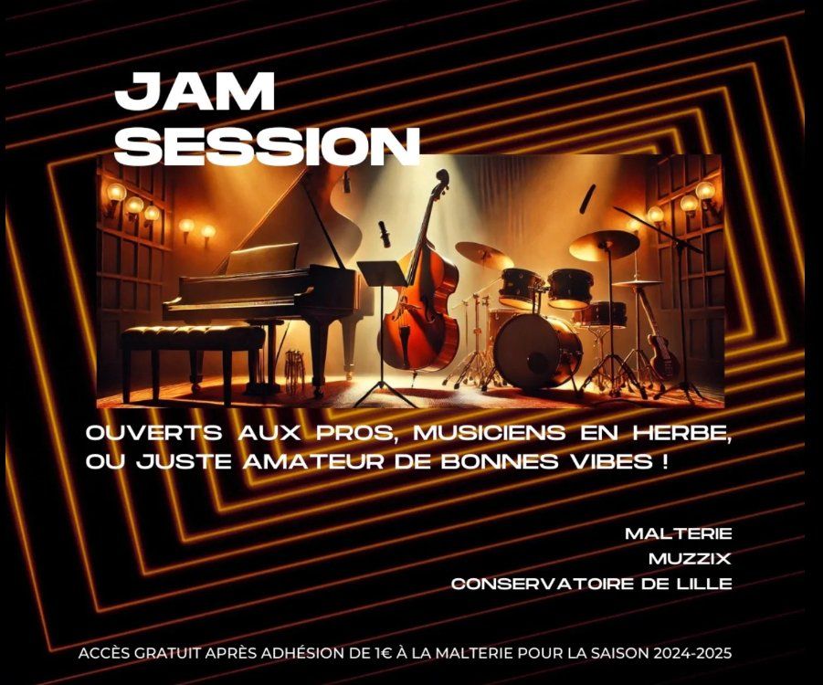 Jam session avec le Conservatoire de Lille