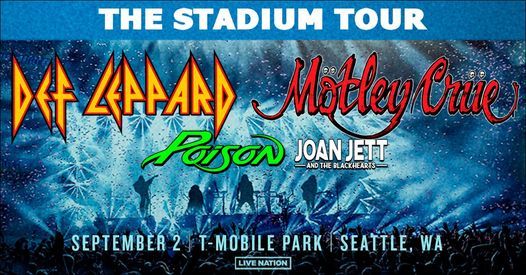 The Stadium Tour T Mobile Park Seattle 31 August 2022 Seattle Concert Calendar August 2022