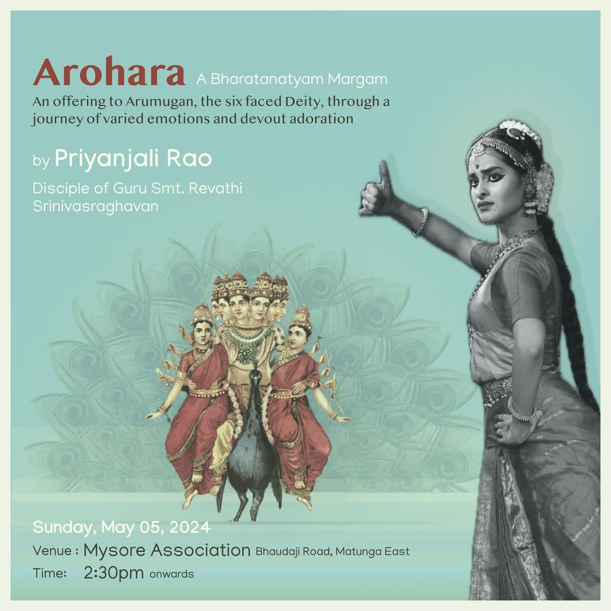 Arohara - A Bharatanatyam Margam