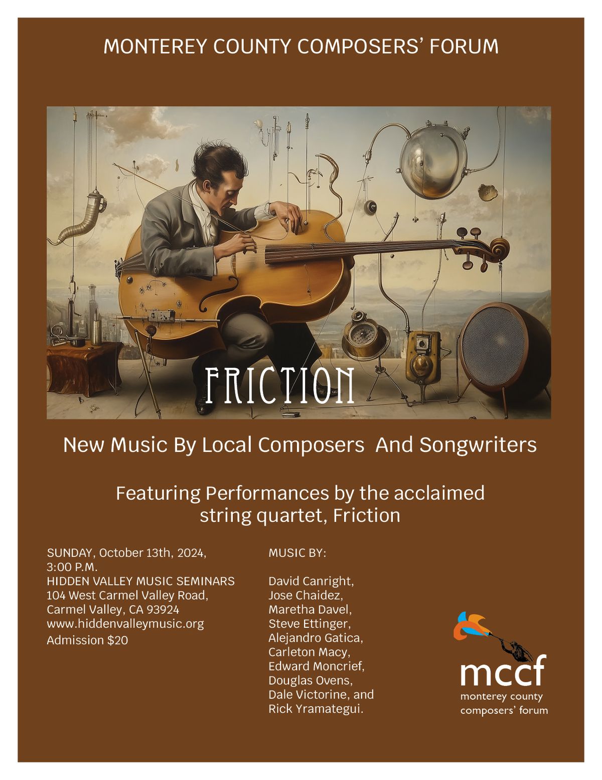 MCCF Presents 'FRICTION'