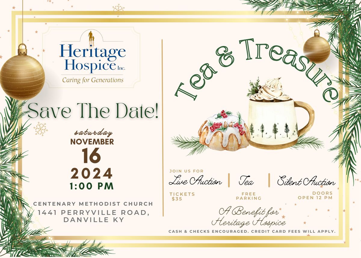 Heritage Hospice, Inc. Tea & Treasure 