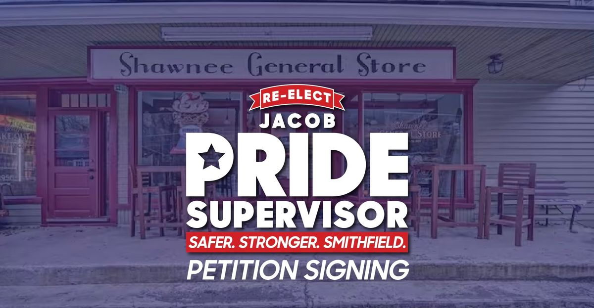 Petition Signing at Shawnee General Store