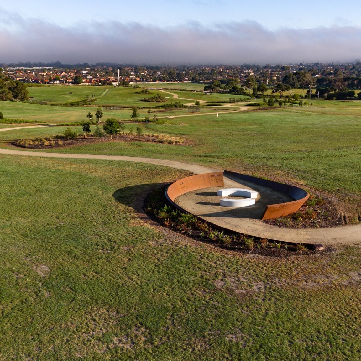 Victory Road Reserve - path experimentation