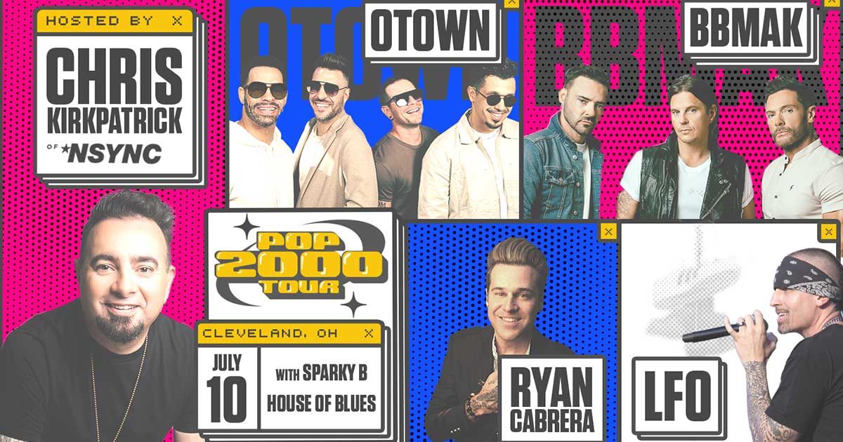 POP 2000 TOUR w\/Chris Kirkpatrick of *NSYNC, O-Town, BBMAK,  and more!