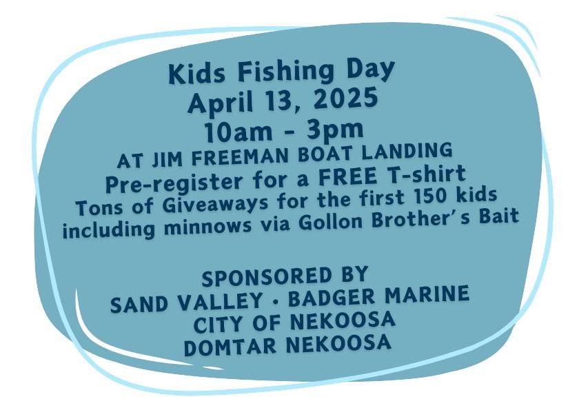 Nekoosa Walleye Days Kids Fishing Tournament