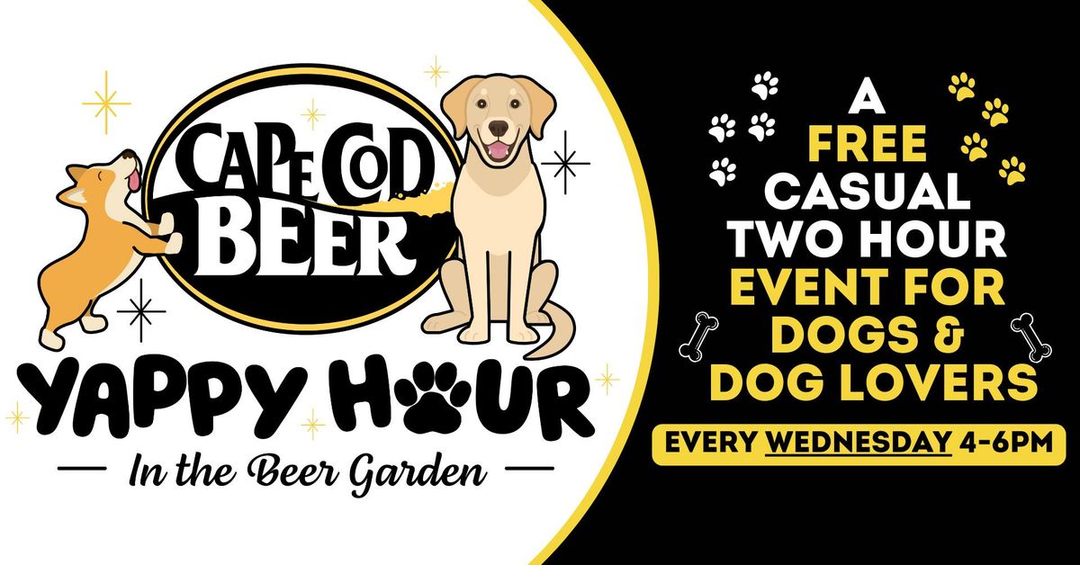 Yappy Hour in the Beer Garden!