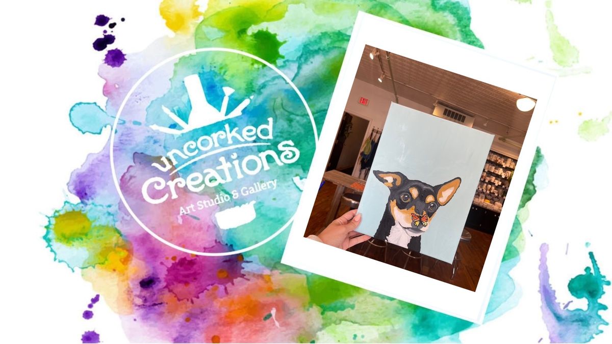 \u201cPaint Your Pet\u201d Portrait style on 11\u2033x14\u2033 Canvas