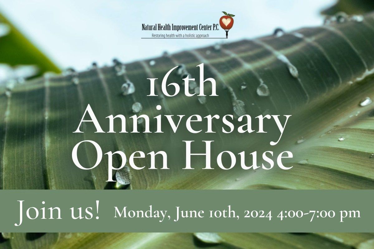 NHIC 16th Anniversary Open House