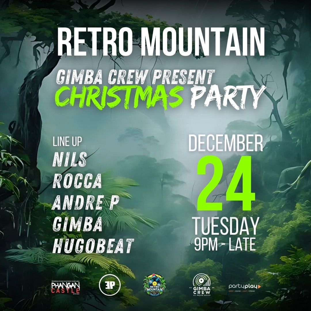 CHISTMAS PARTY WITH GIMBA CREW AT RETRO MOUNTAIN