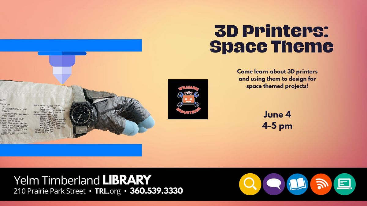 3D Printers: Space Theme
