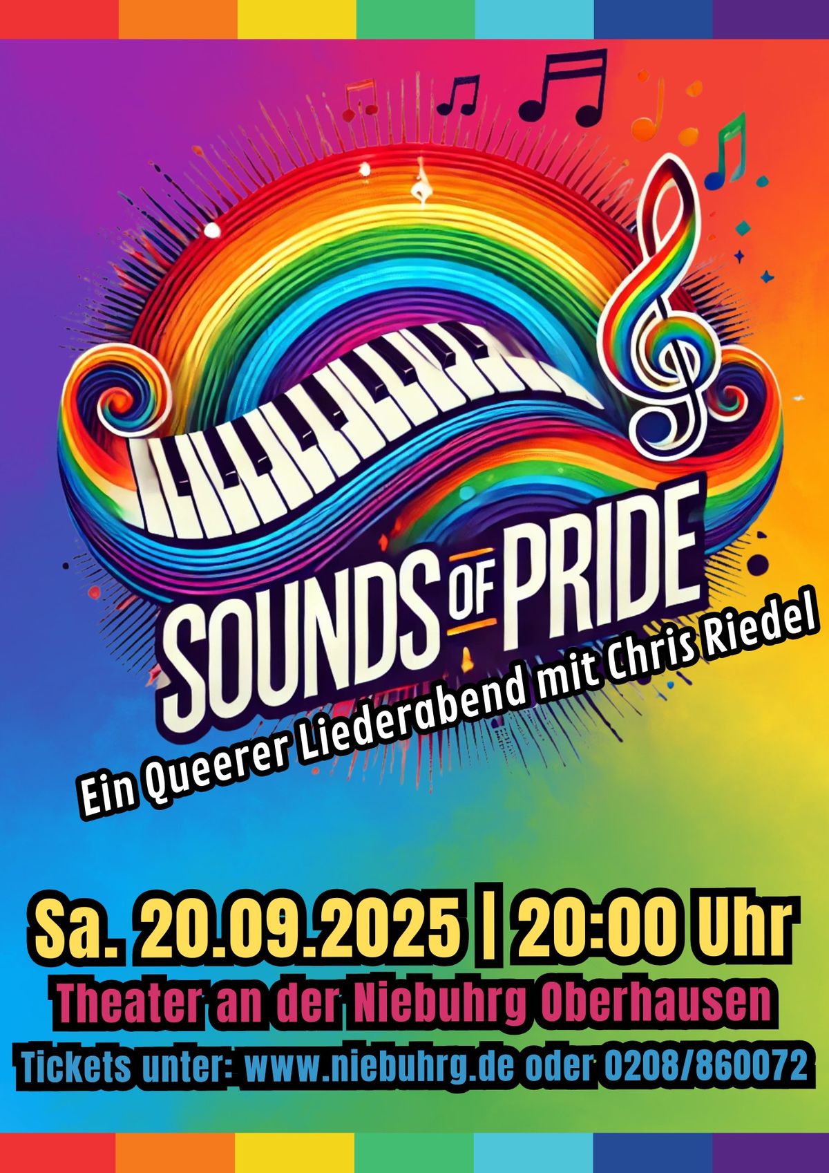 Sounds of Pride - Ein Queerer Liederabend mit Chris Riedel