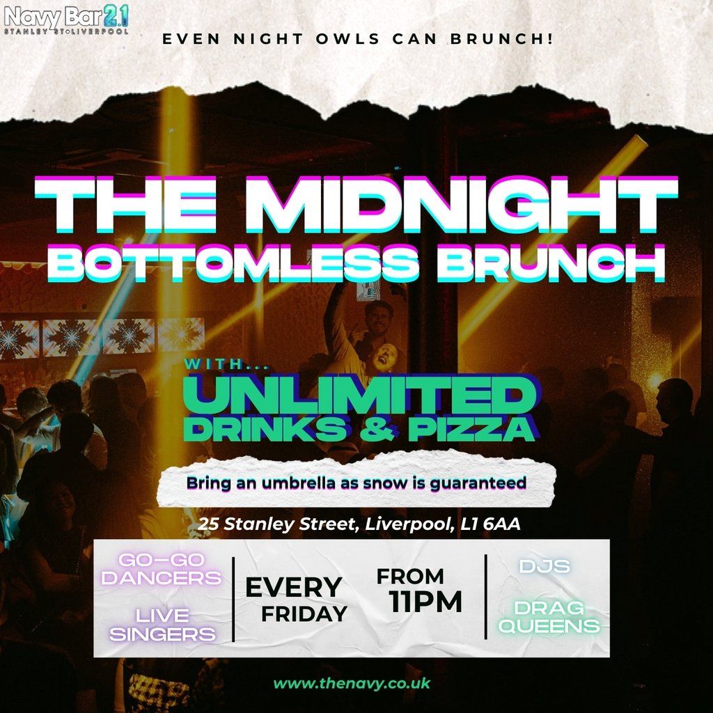 The Midnight Bottomless Brunch | Navy Bar 2.1