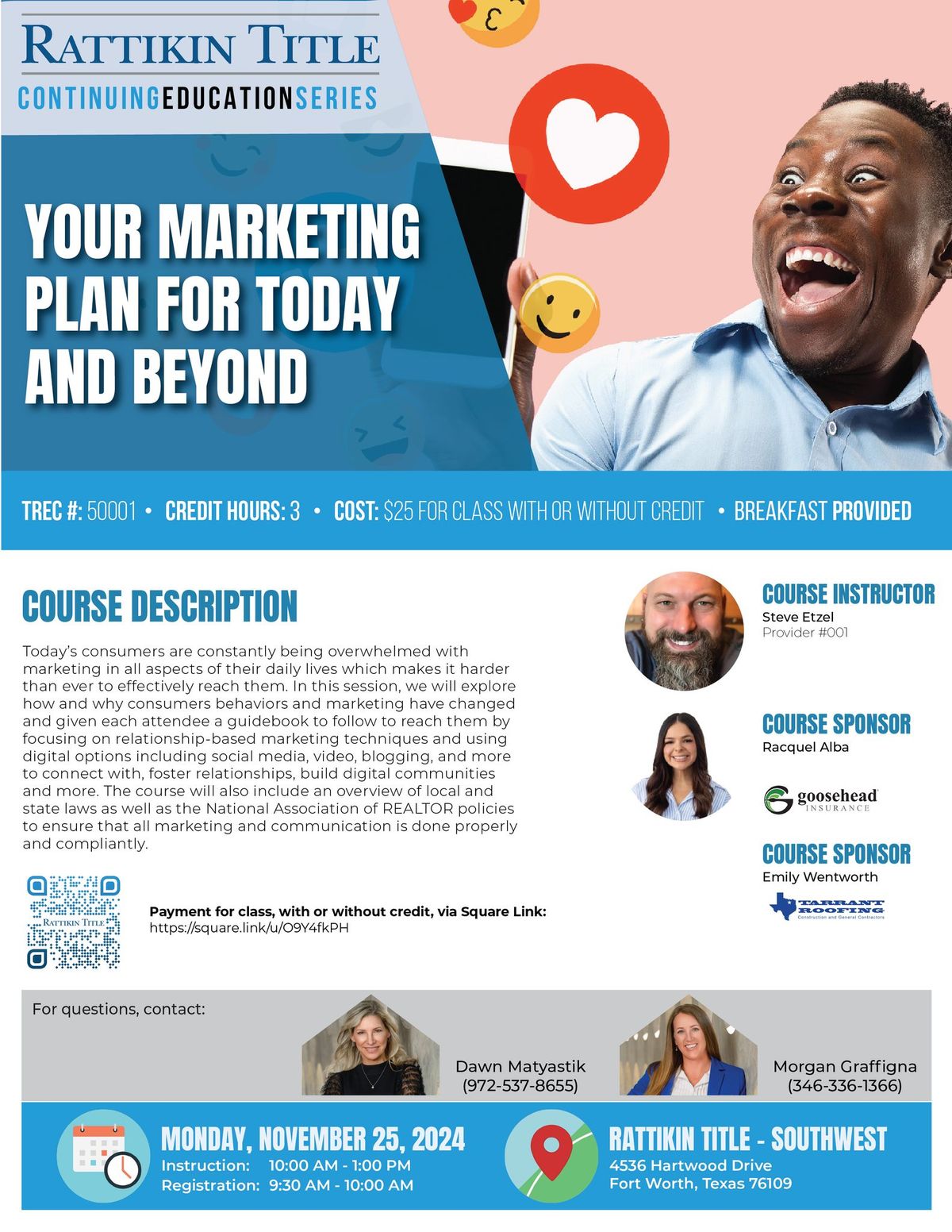 Your Marketing Plan for Today and Beyond