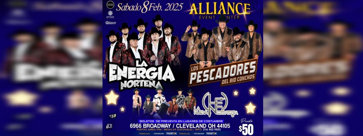 LA ENERGIA NORTENA , LOS PESCADORES , CLEVELAND , OH 