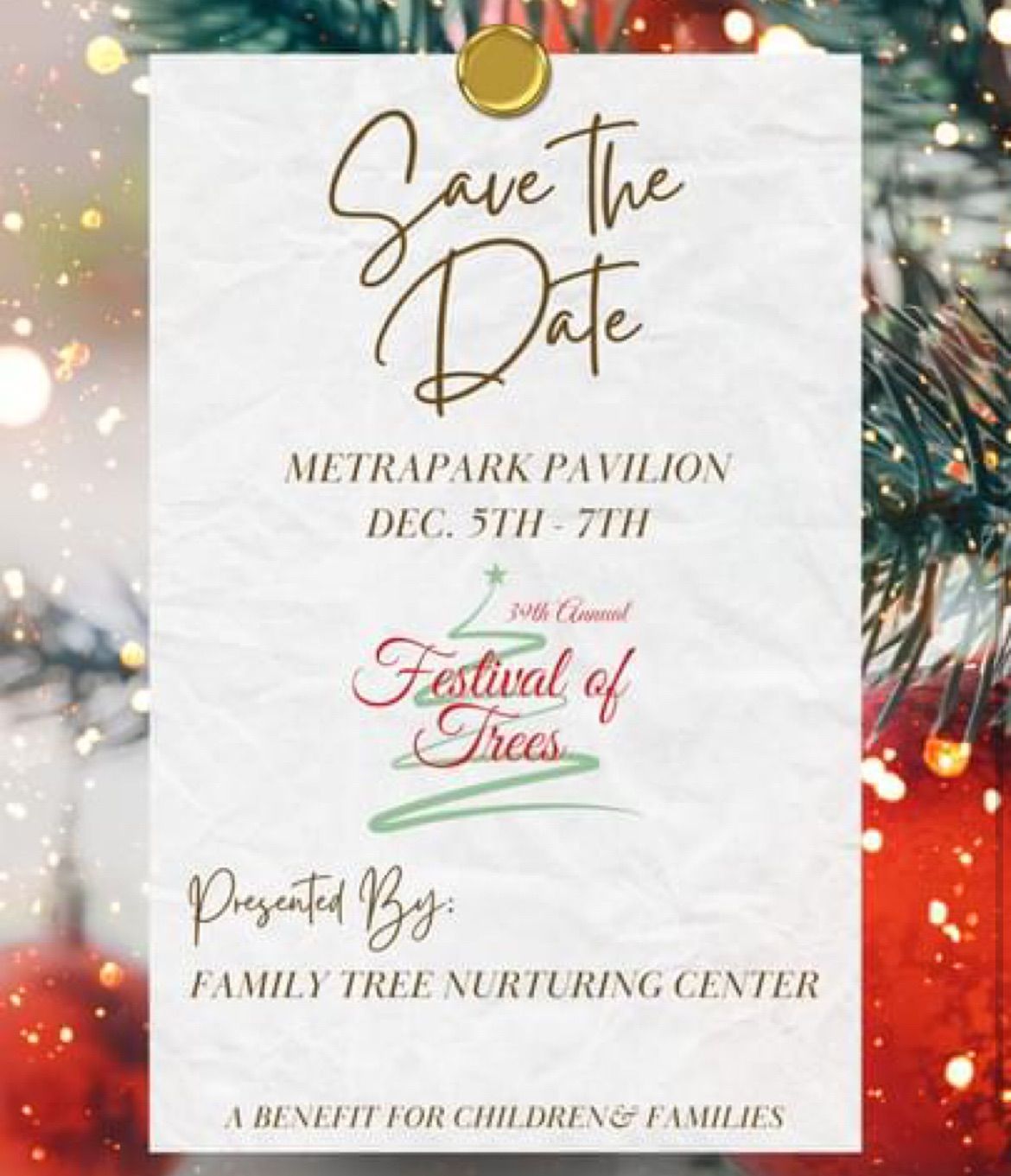 39th Annual Festival of Trees 