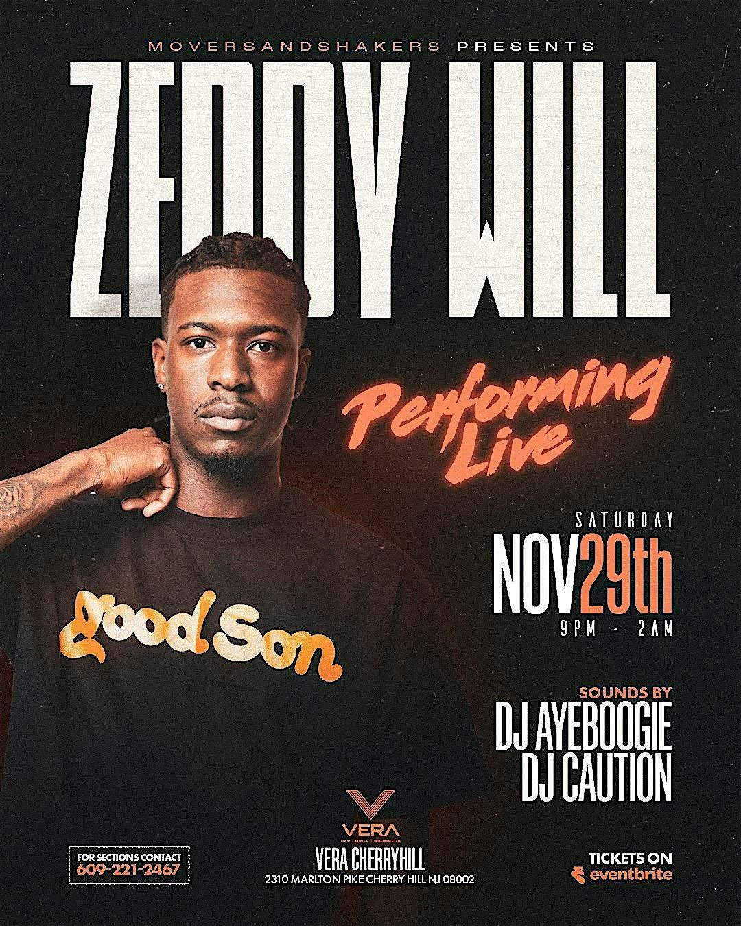 Zeddy Performing Live!