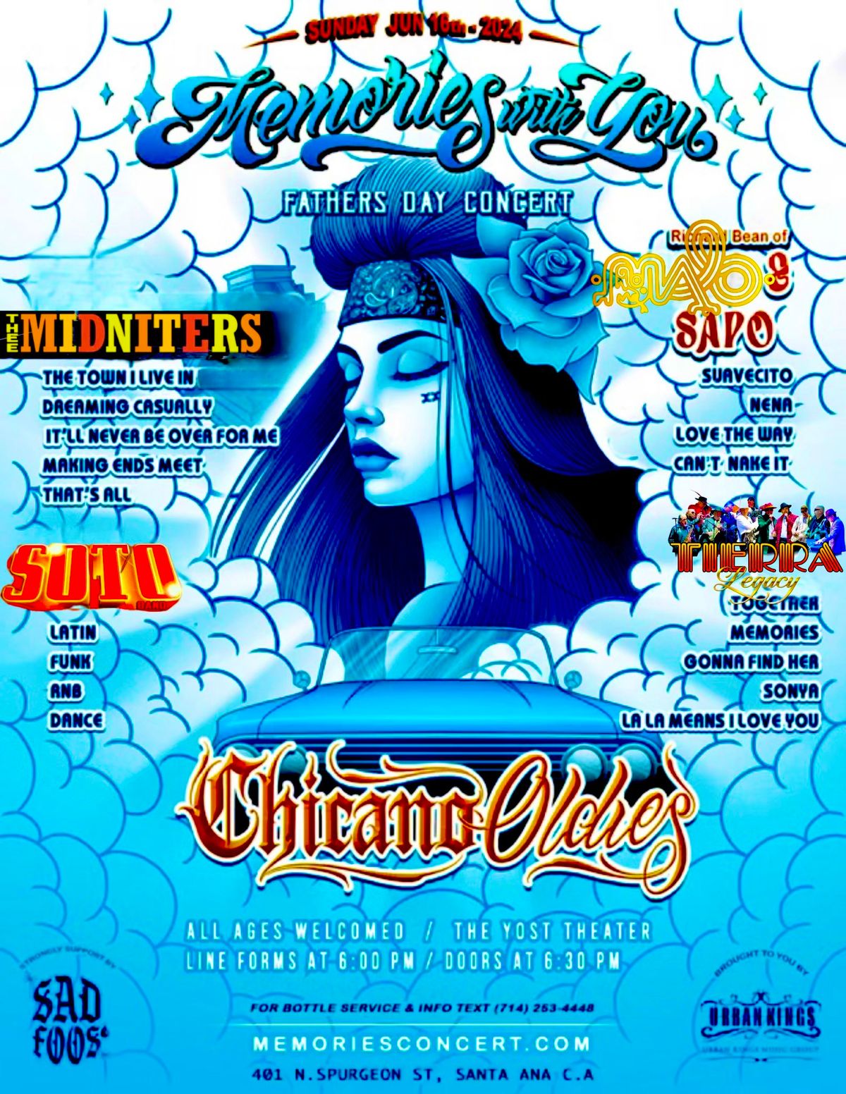 Chicano Oldies Special Fathers Day Concert 