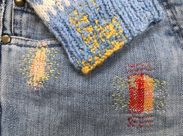 Visible Mending - Darning workshop