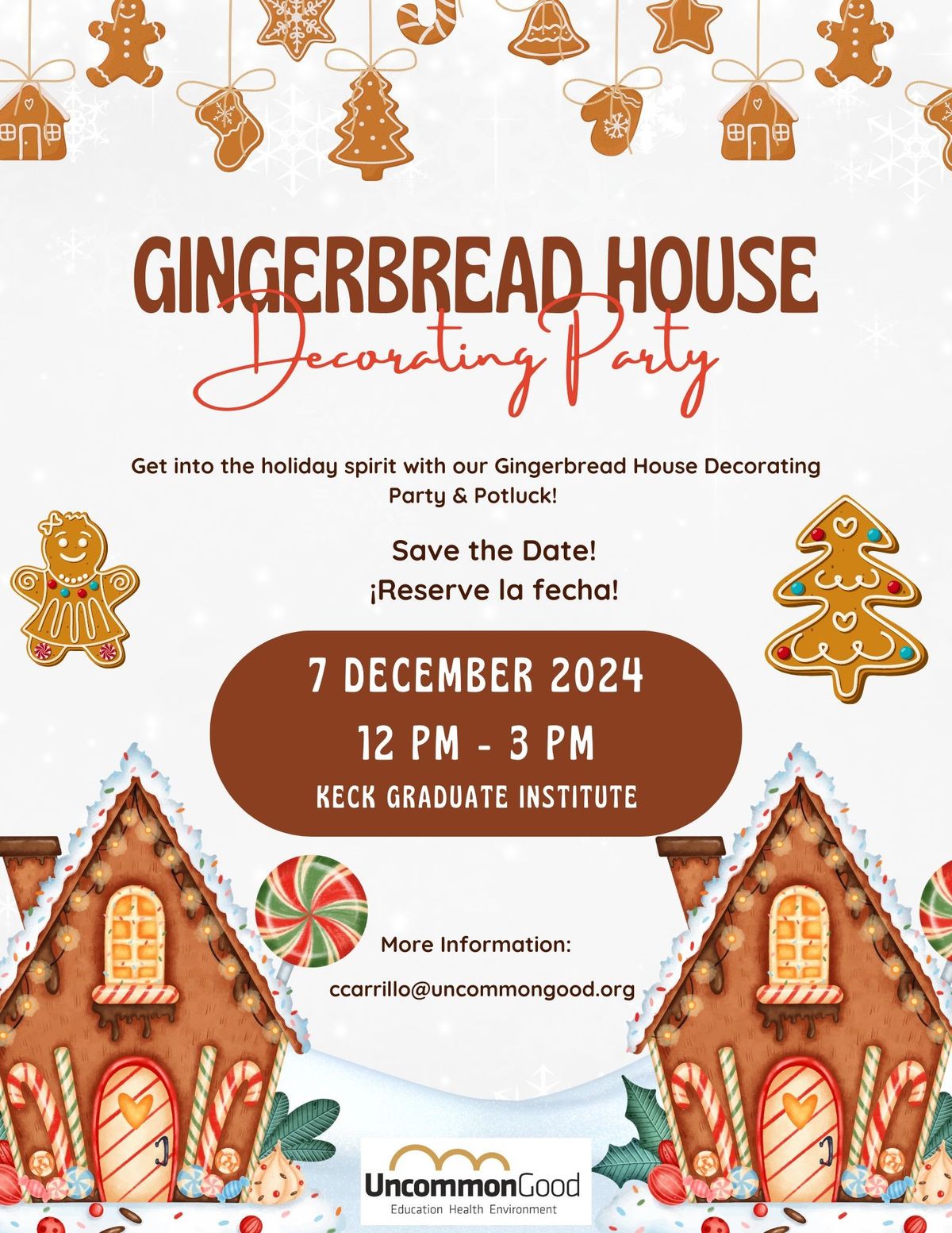 Gingerbread House Decorating Party