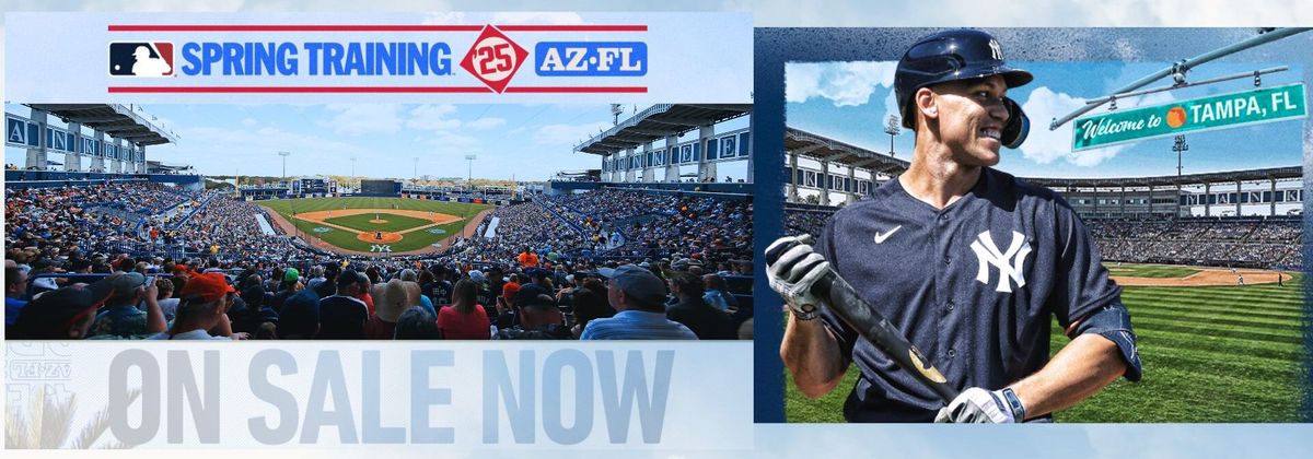 Spring Training: New York Yankees at Tampa Bay Rays