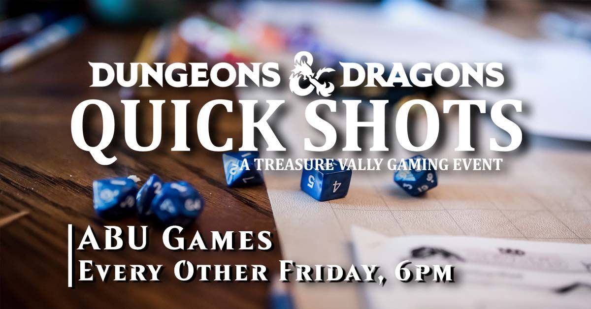 TVG's Quick Shots! | ABU Games