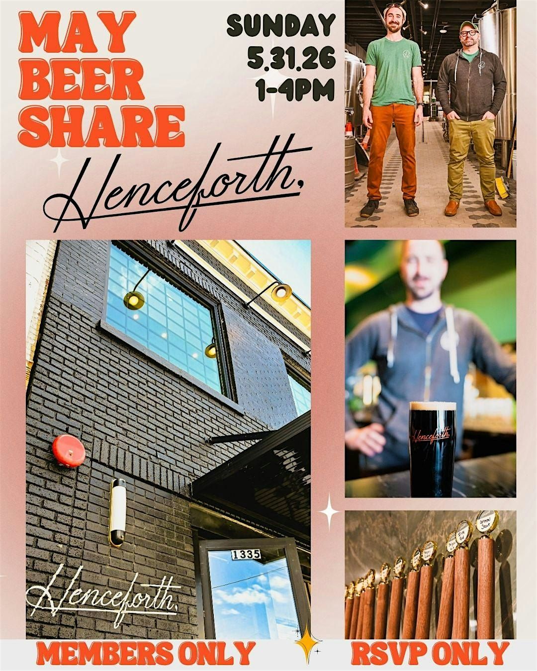 May Beer Share at Henceforth