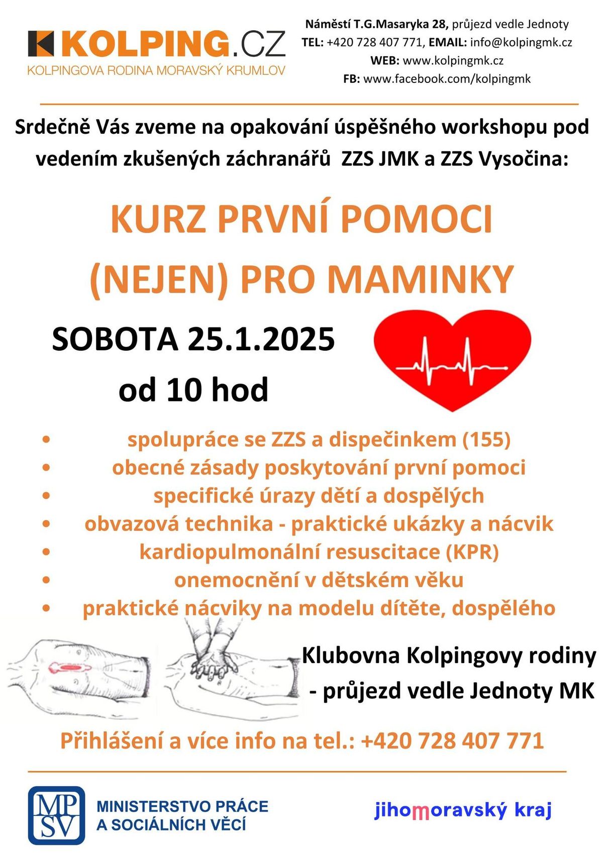 Kurz prvn\u00ed pomoci (nejen) pro maminky