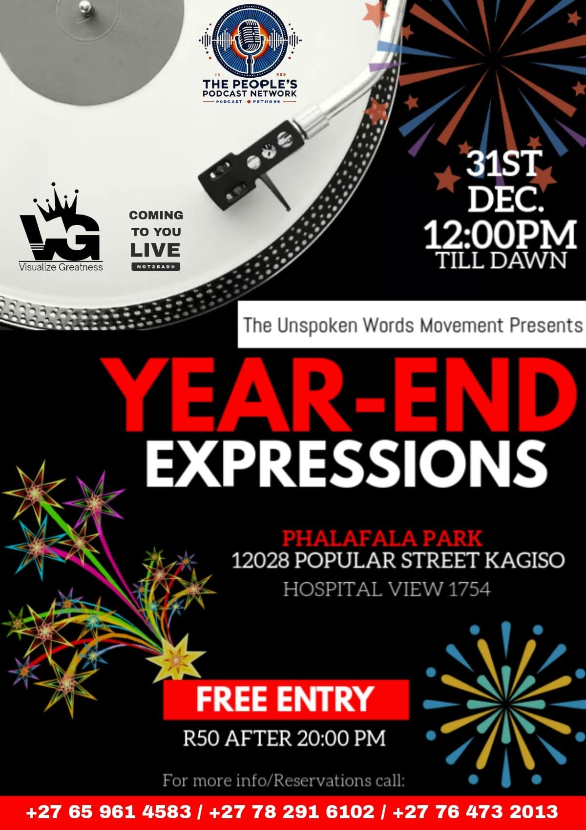 The Unspoken Words Movement: Year-End Expressions