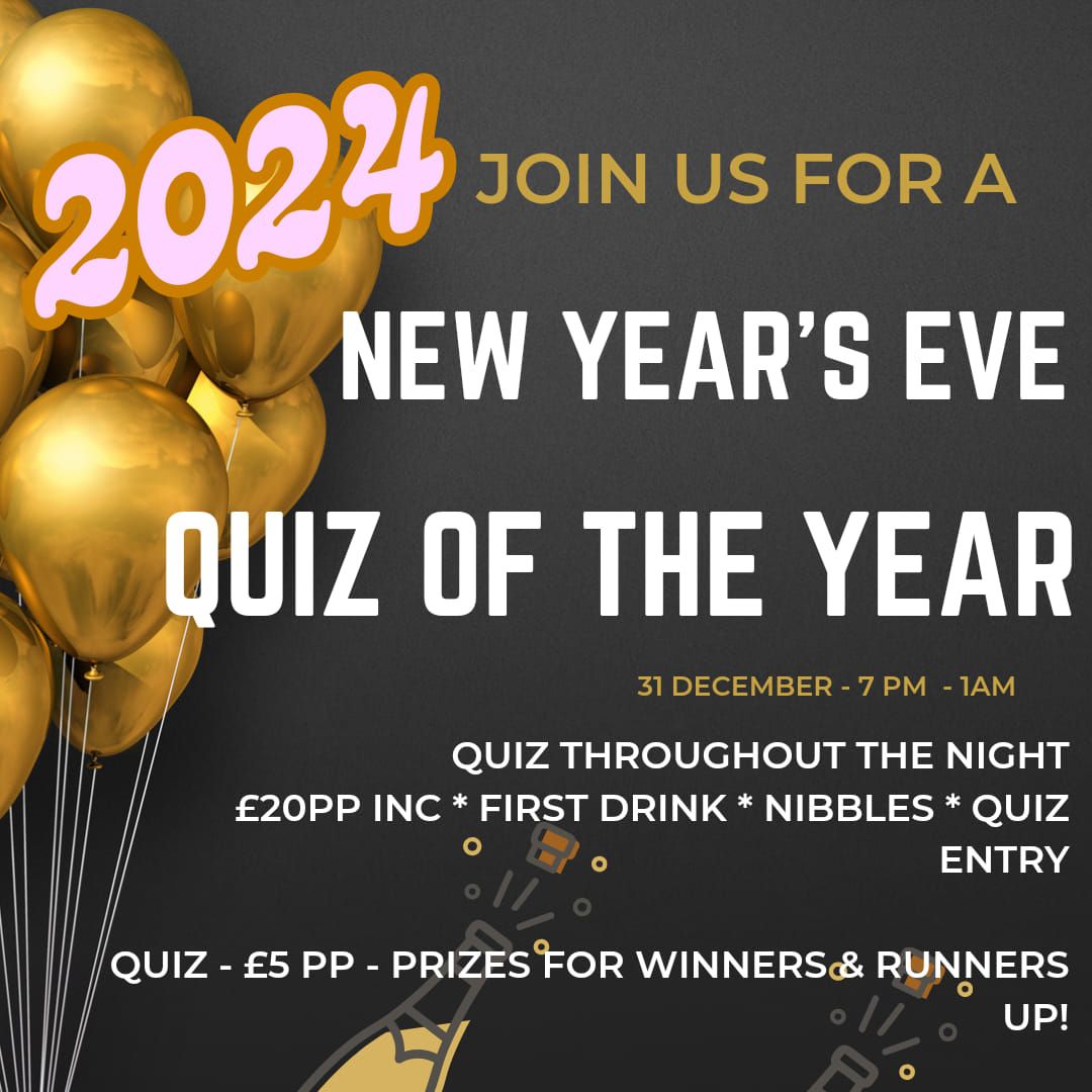 New Year's Eve at The Local!