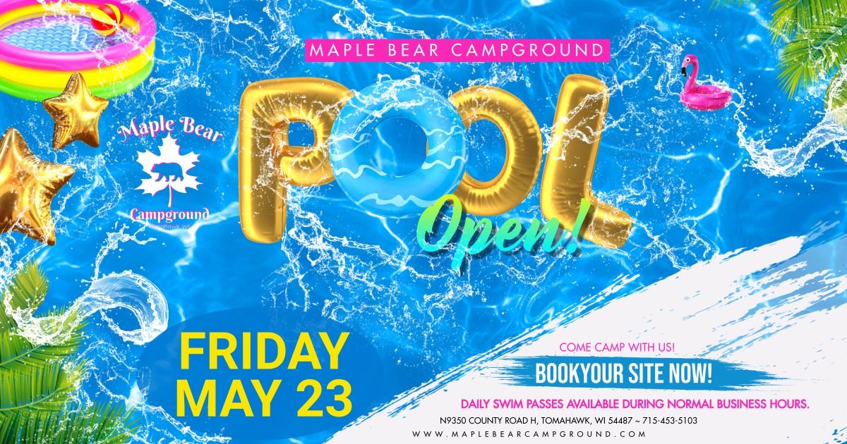 Pool Open!